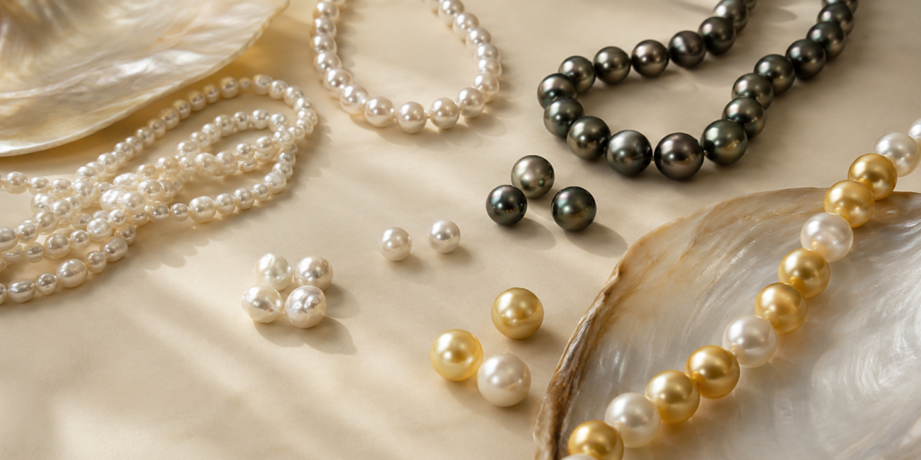 How to buy pearl jewelry online by comparing pearl size, quality, and materials
