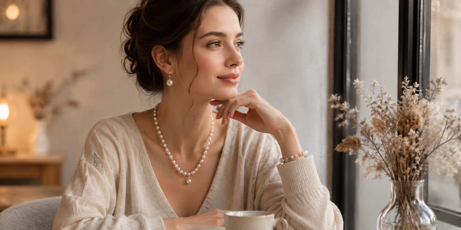 Meaningful pearl jewelry by LumiSerene