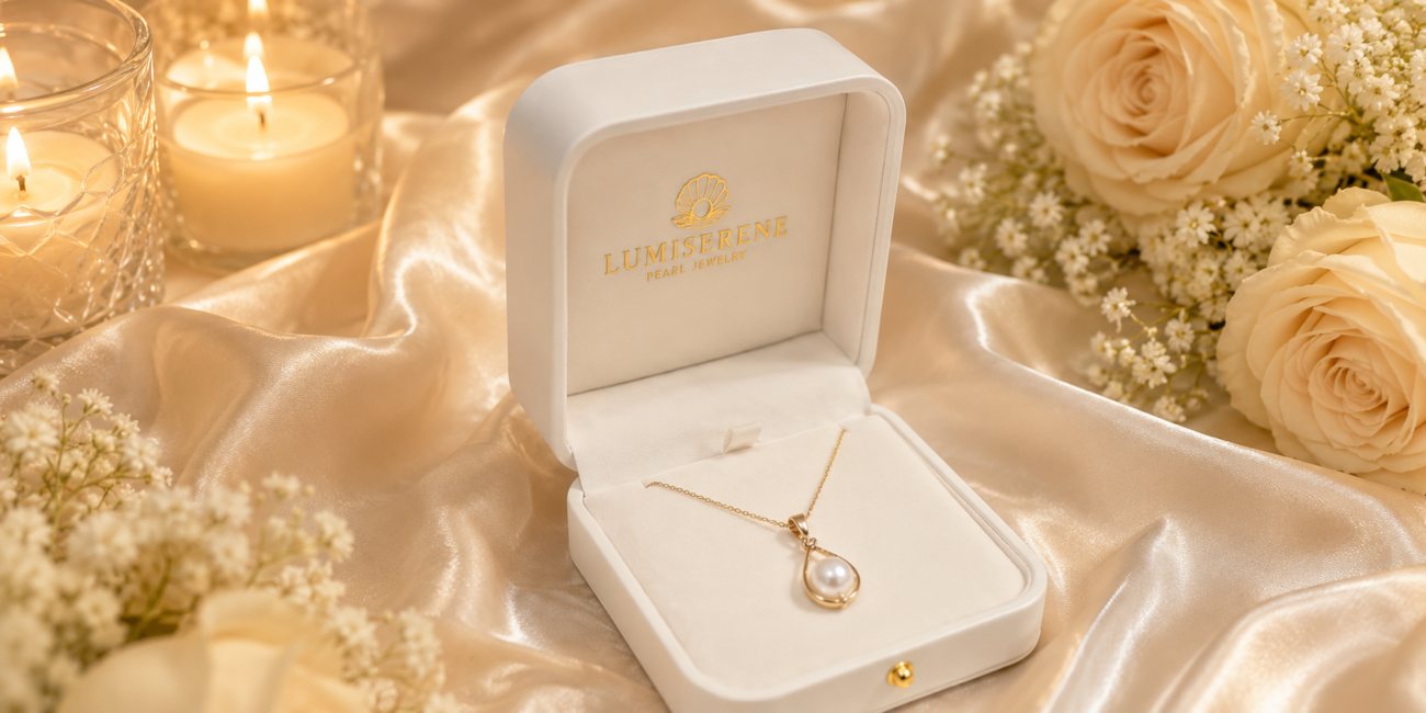 LumiSerene pearl jewelry gift box for meaningful gifts